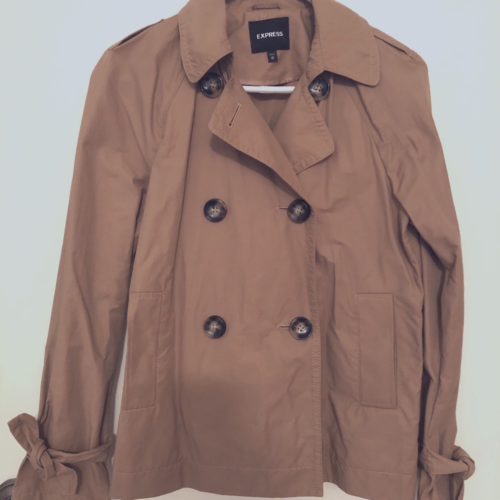 Express Camel Short Coat